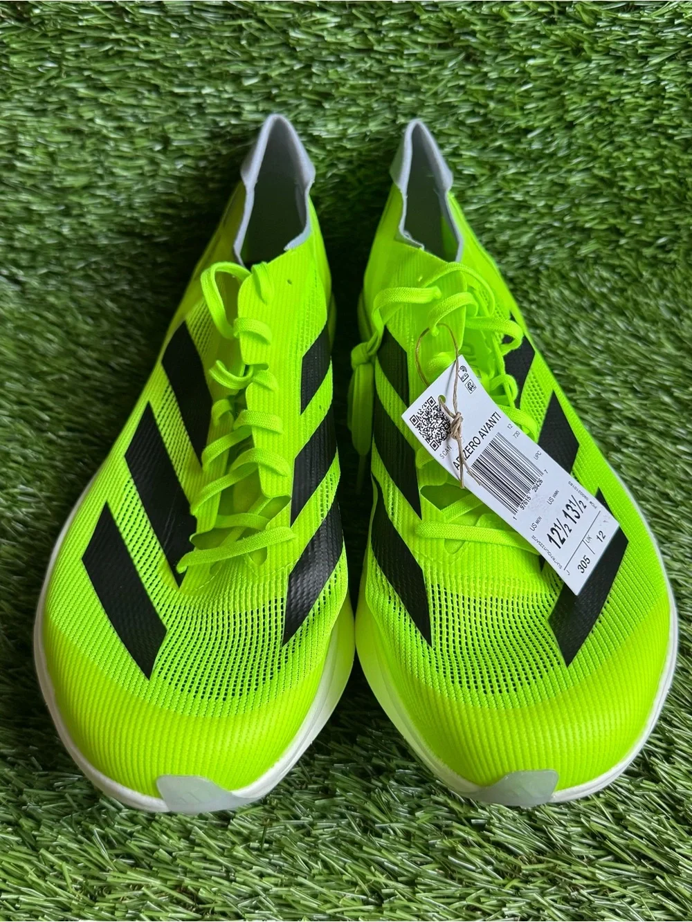 Adidas Adizero Avanti Track Field Shoes Men’s 12.5 Lucid Lemon IG1989 Spikes
